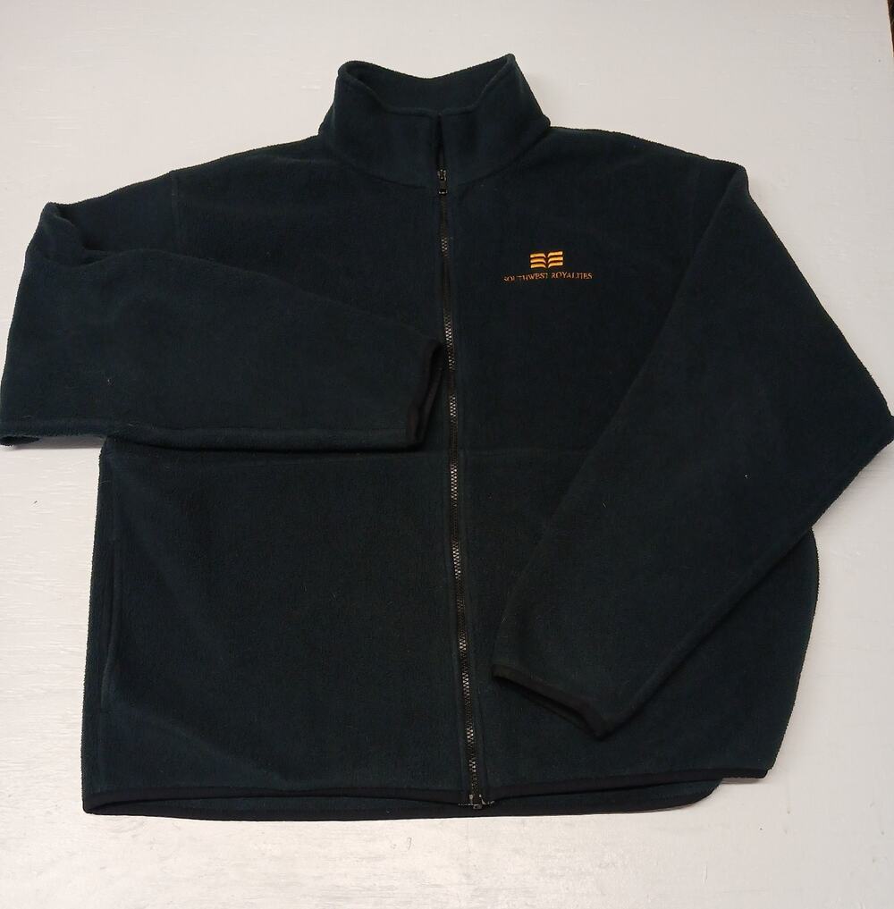 Cabelas (XL) Men's Blue Business Full Zip Fleece Jacket
